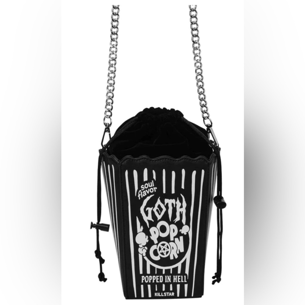 ISO KILLSTAR GOTH POPCORN HANDBAG RESURRECT
